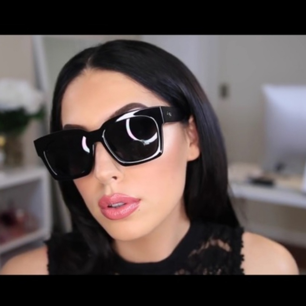 Sale! Quay Australia Black Midnight Runner Sunnies